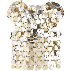 LOOKING TO TRADE Paco Rabanne H&M Sequin Disc Top Large